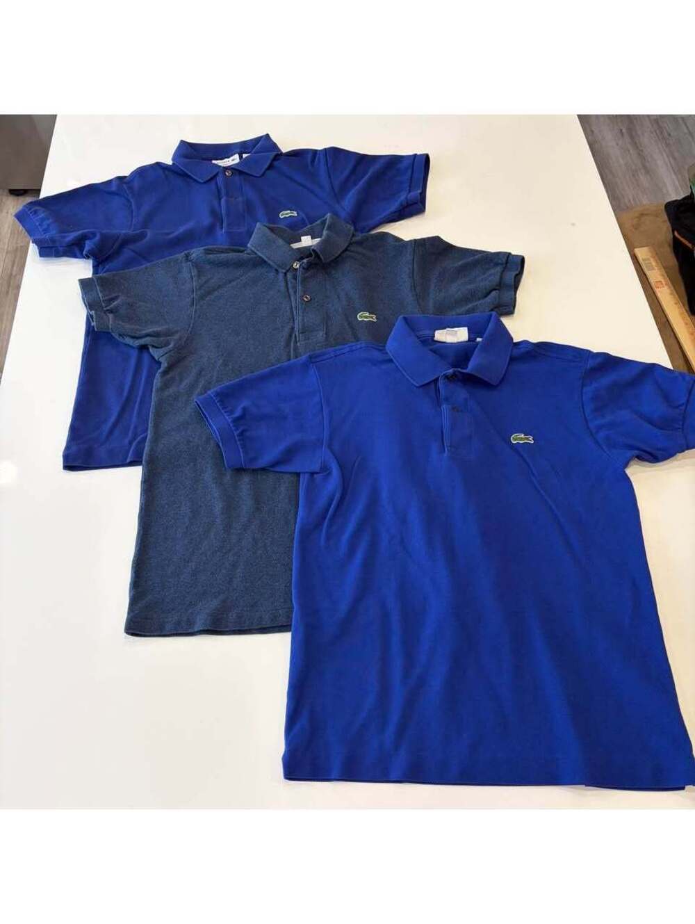 Set of 3 Men’s XS Classic Fit Lacoste Polo Shirts